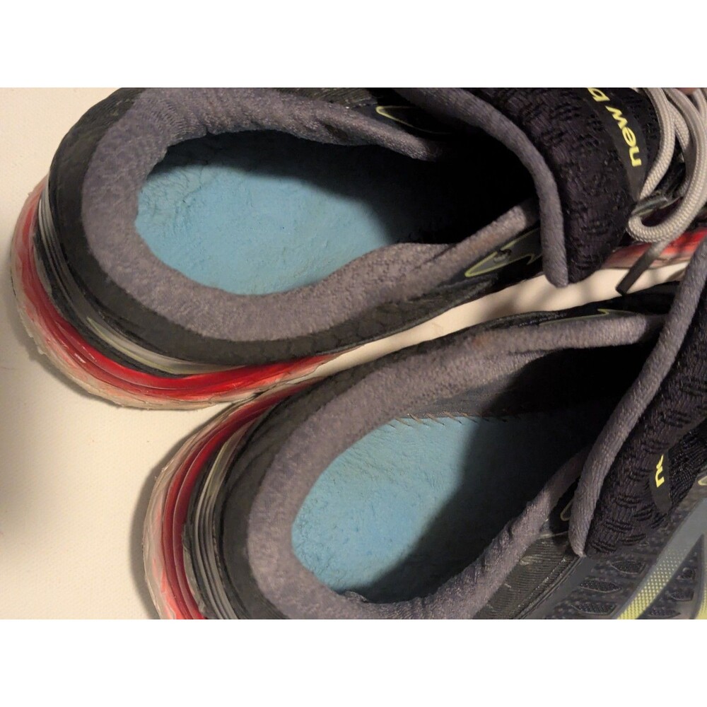 Size 11 - New Balance Fresh Foam 1080v6 Black Red Lime No Insoles - Picture 7 of 7